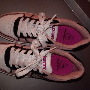 Hello Kitty Pink and White Sneakers